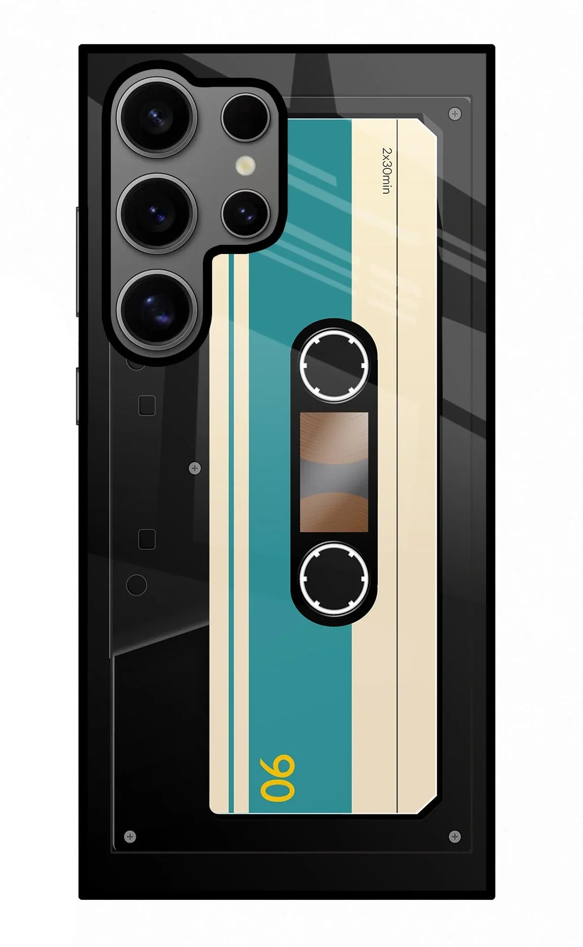 Cassette Samsung S24 Ultra Glass Case