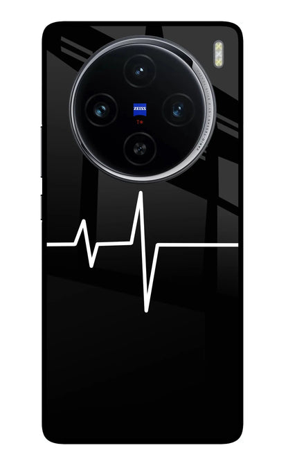 Heart Beats Vivo X100 Back Cover