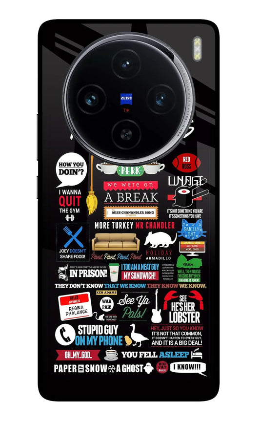 FRIENDS Vivo X100 Back Cover