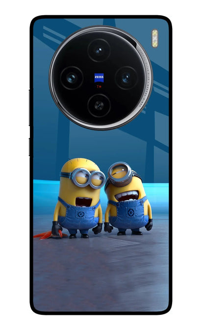 Minion Laughing Vivo X100 Back Cover