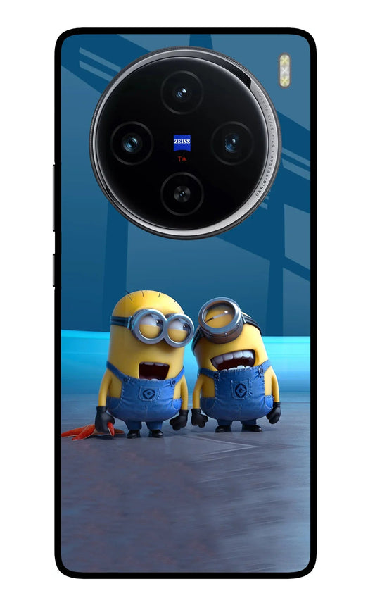 Minion Laughing Vivo X100 Back Cover