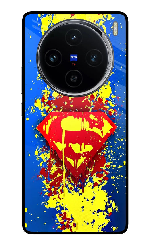Superman logo Vivo X100 Back Cover