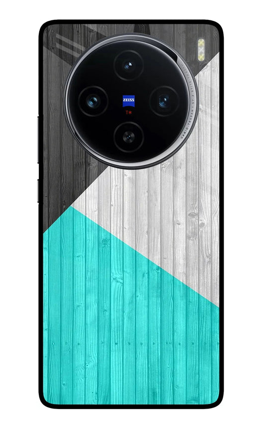 Wooden Abstract Vivo X100 Back Cover