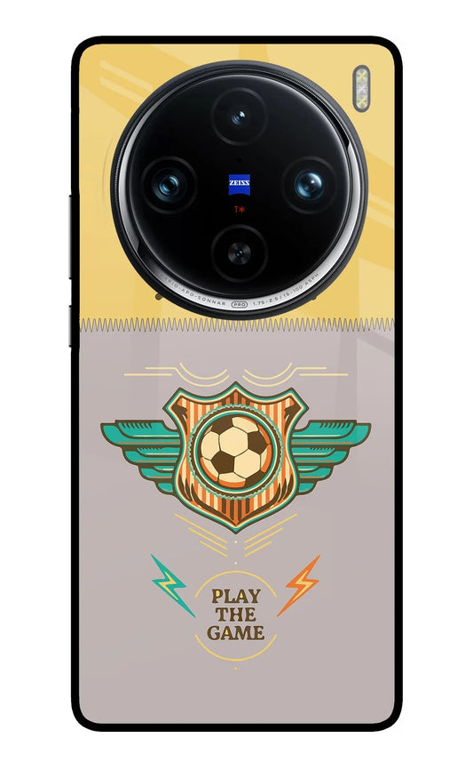 Football Vivo X100 Pro Back Cover