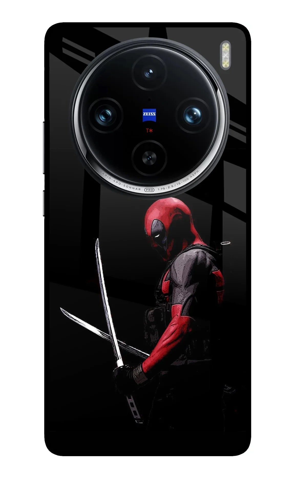 Deadpool Vivo X100 Pro Glass Case