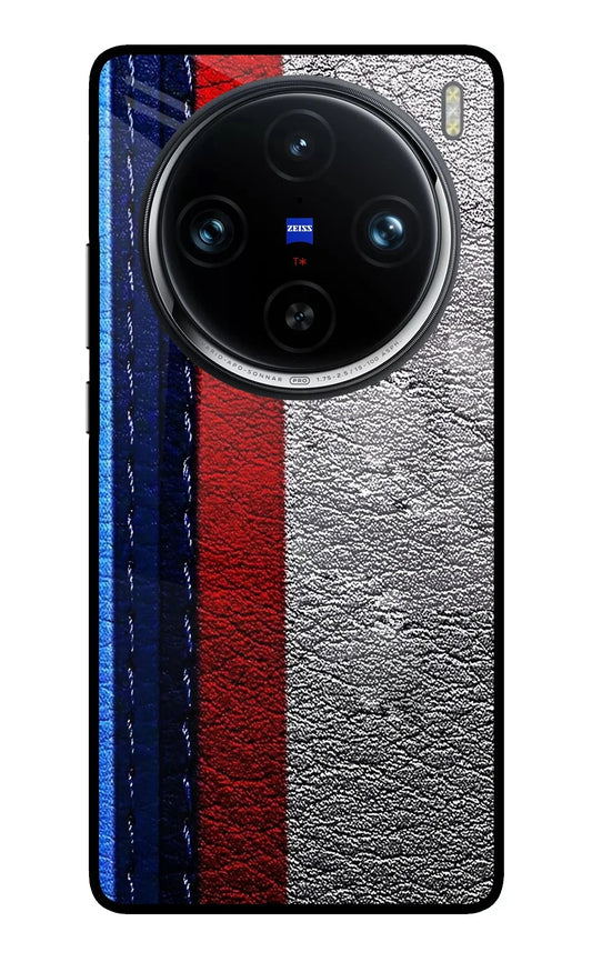 BMW Stripes Vivo X100 Pro Back Cover