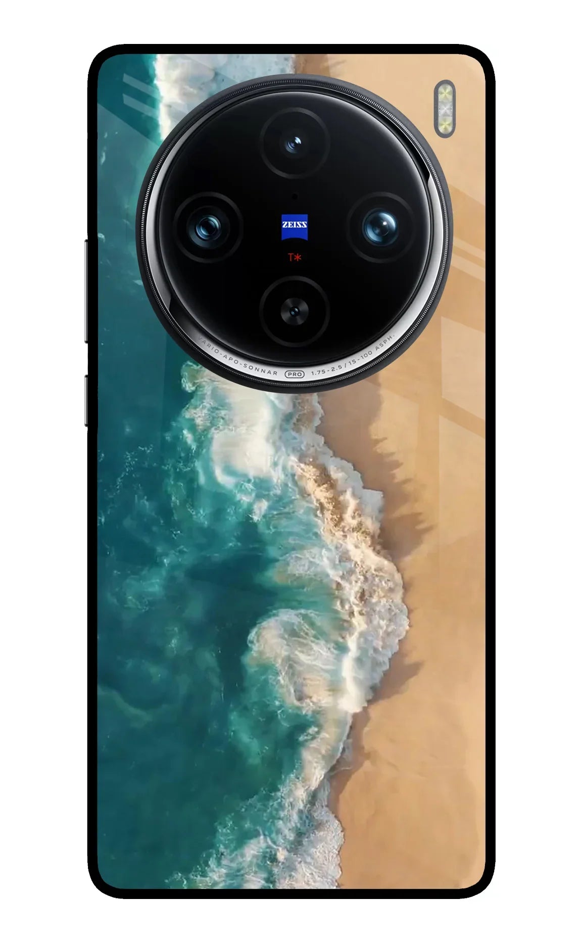 Ocean Beach Vivo X100 Pro Glass Case
