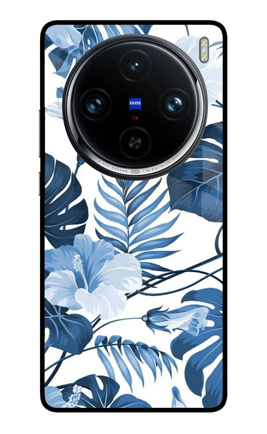 Fabric Art Vivo X100 Pro Glass Case