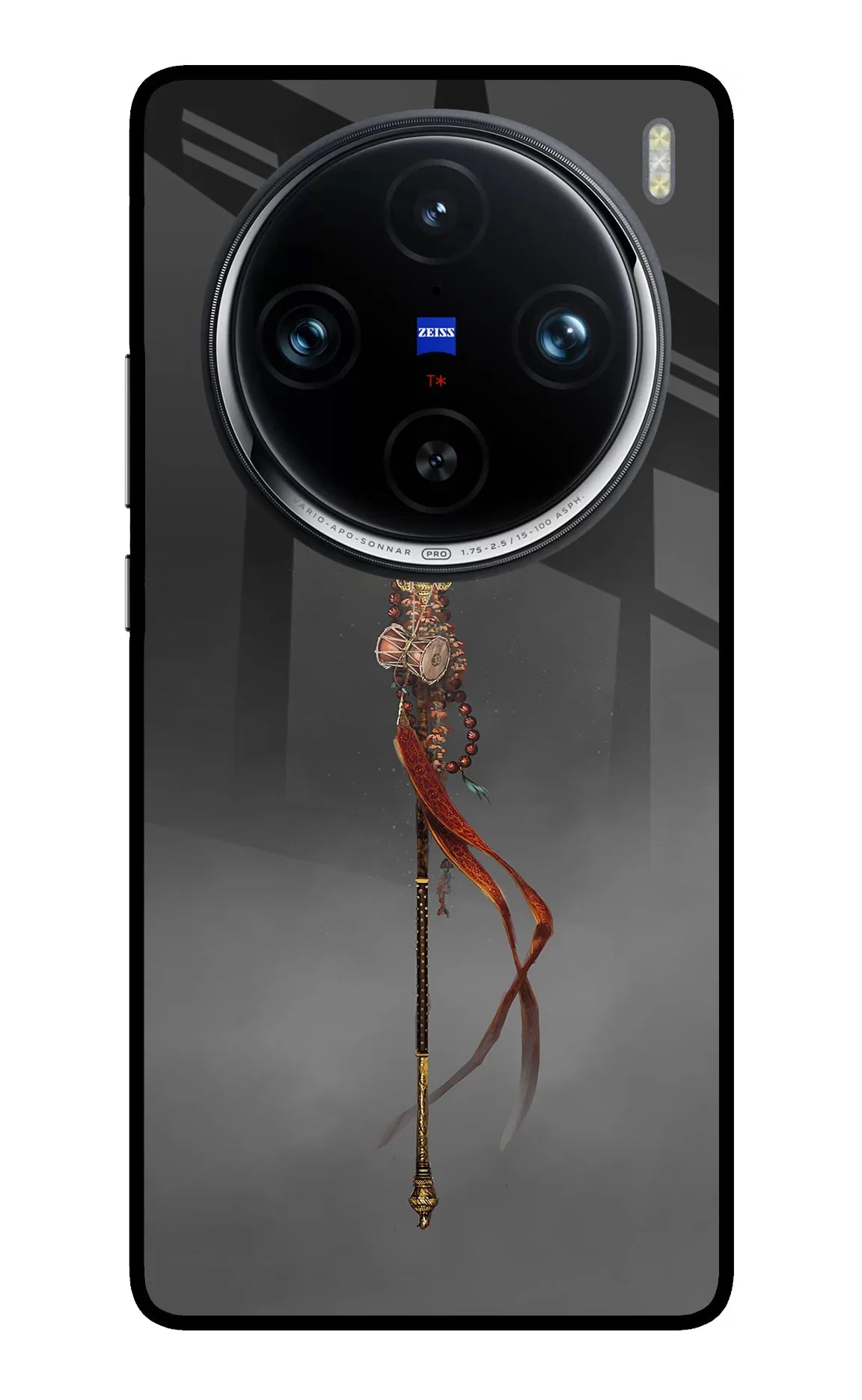 Shiv Trishul Vivo X100 Pro Glass Case