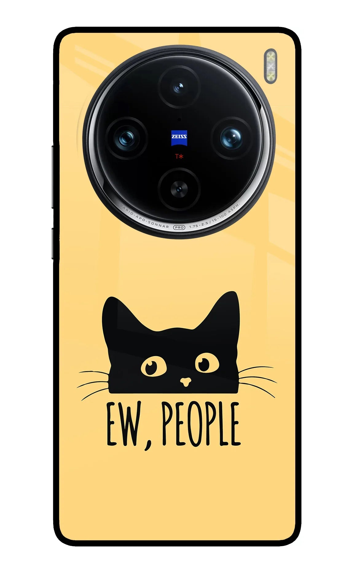 Ew People Catitude Vivo X100 Pro Glass Case