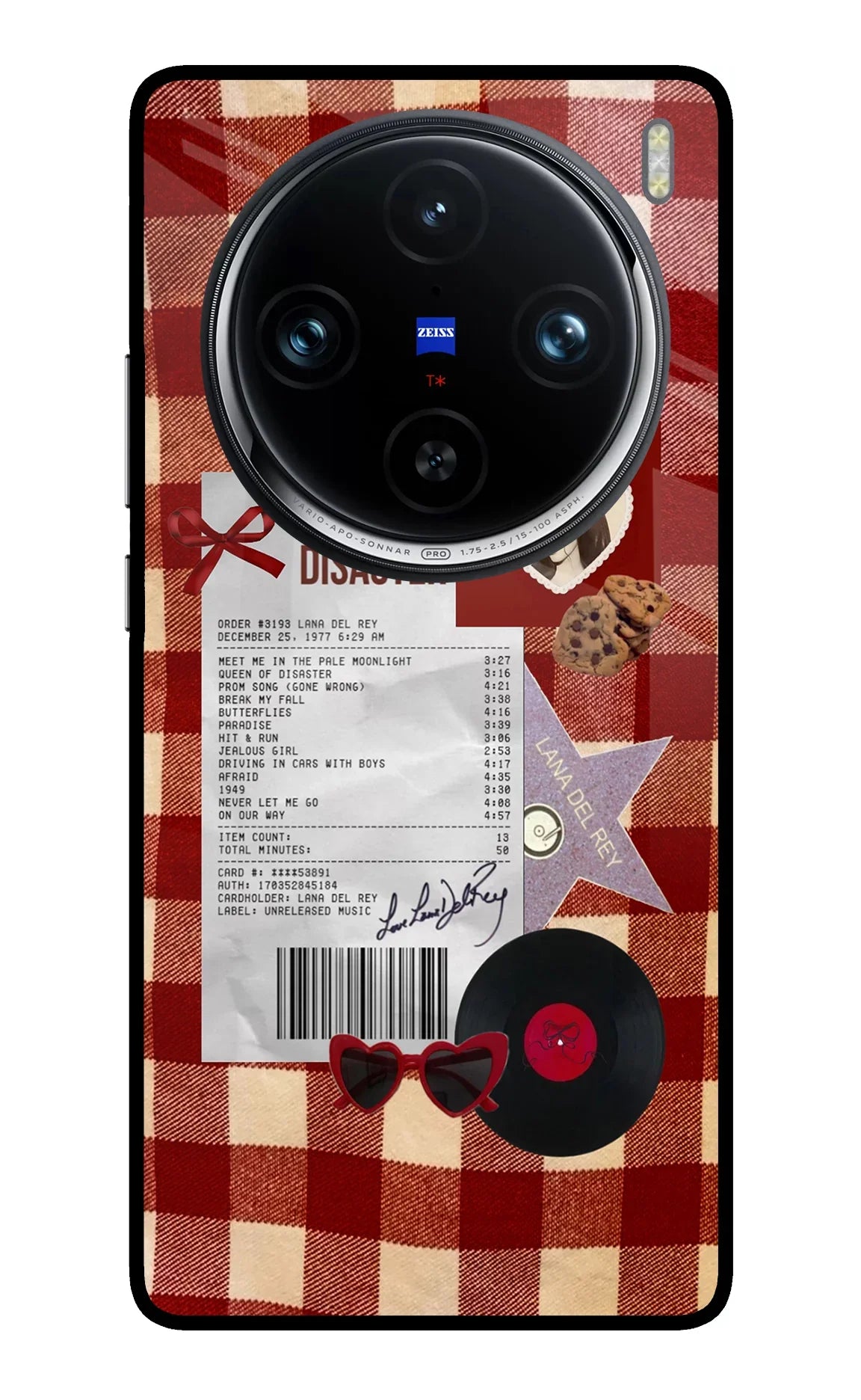 Queen of Disaster Vivo X100 Pro Glass Case