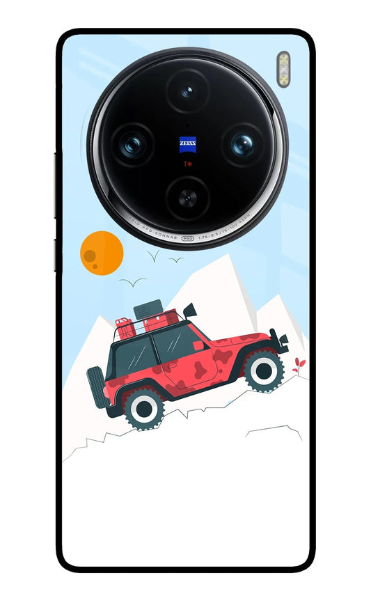 Mountain Trail Beast Vivo X100 Pro Glass Case