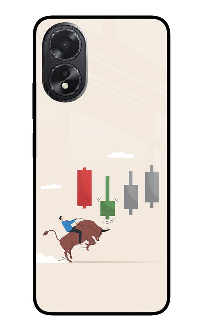 Bull Trading Momentum Oppo A18/Oppo A38 Back Cover