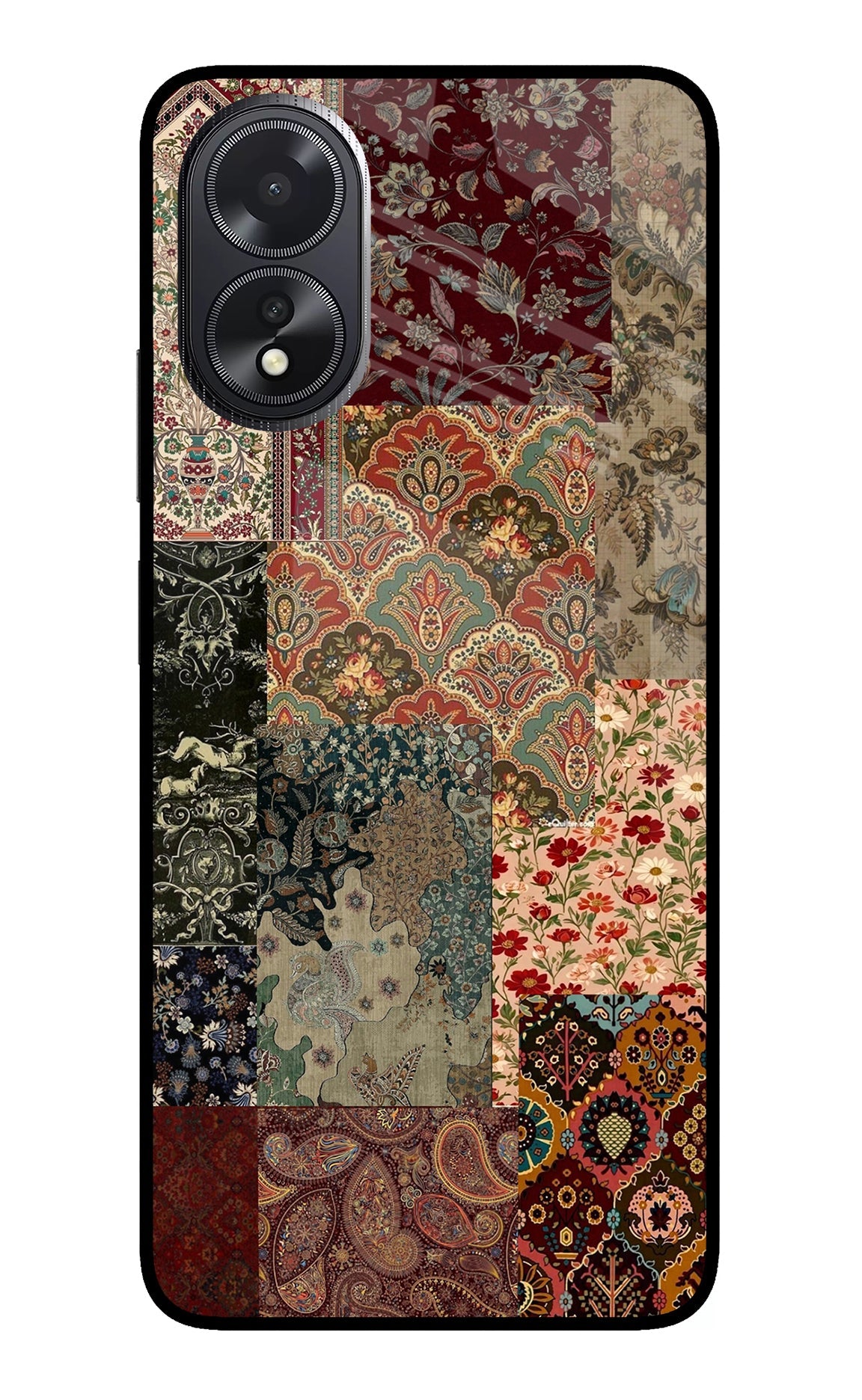 Desi Print Oppo A18/Oppo A38 Glass Case