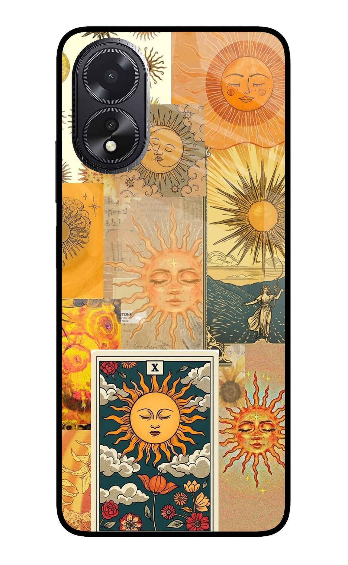Sun Oppo A18/Oppo A38 Glass Case