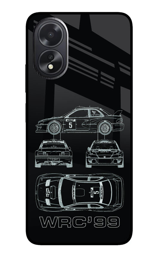 WRC'99 Oppo A18/Oppo A38 Glass Case