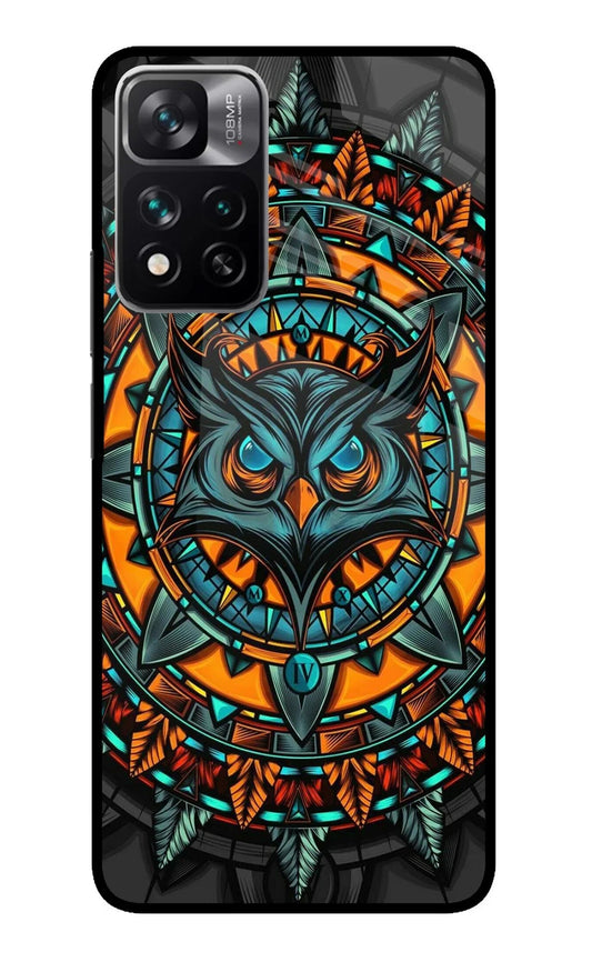 Angry Owl Art Redmi Note 13 Pro 5G Back Cover