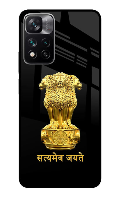 Satyamev Jayate Golden Redmi Note 13 Pro 5G Back Cover