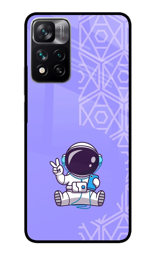 Cute Astronaut Chilling Redmi Note 13 Pro 5G Back Cover