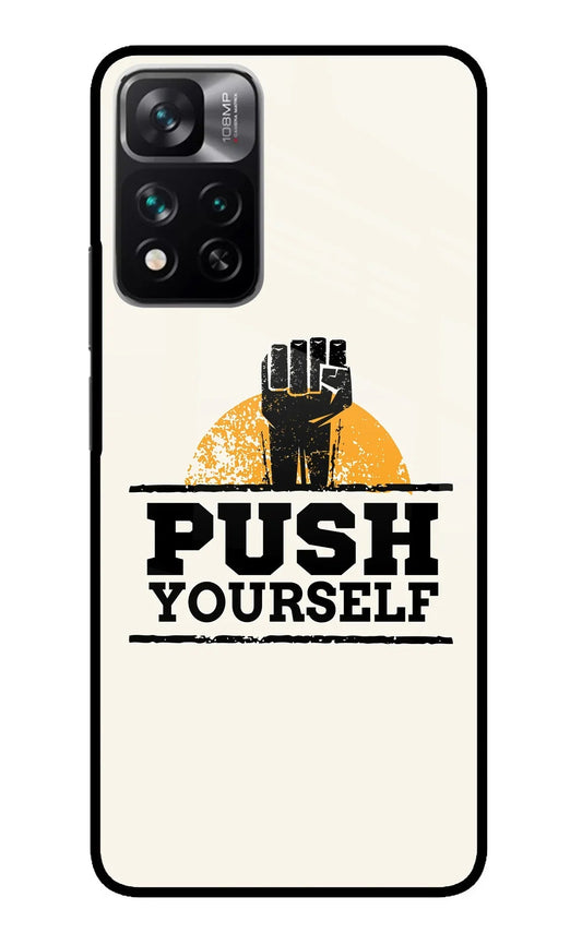 Push Yourself Redmi Note 13 Pro 5G Glass Case