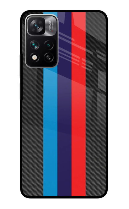 BMW Stripes Pattern Redmi Note 13 Pro 5G Back Cover