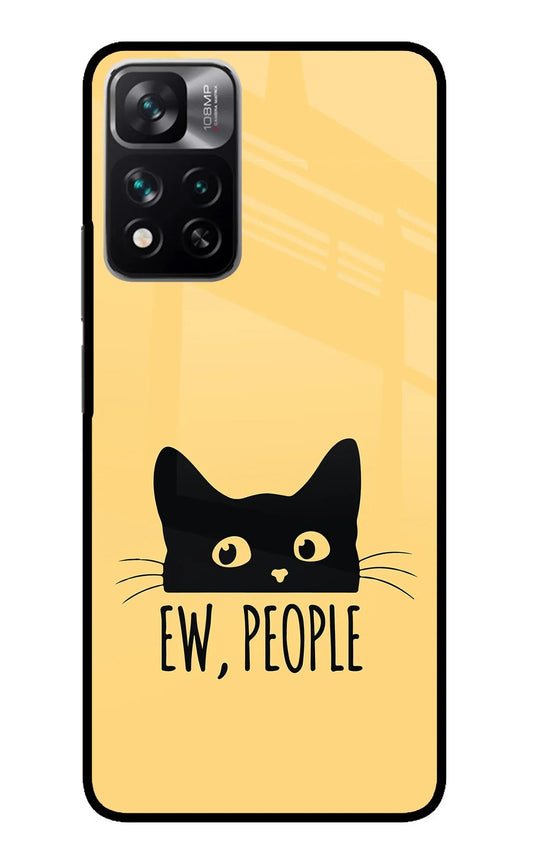 Ew People Catitude Redmi Note 13 Pro 5G Glass Case