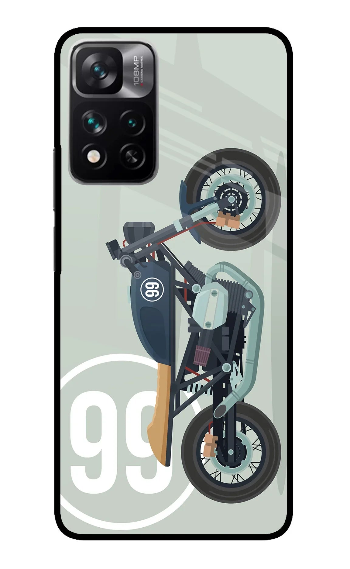 Classic Cafe Racer 99 Redmi Note 13 Pro 5G Back Cover