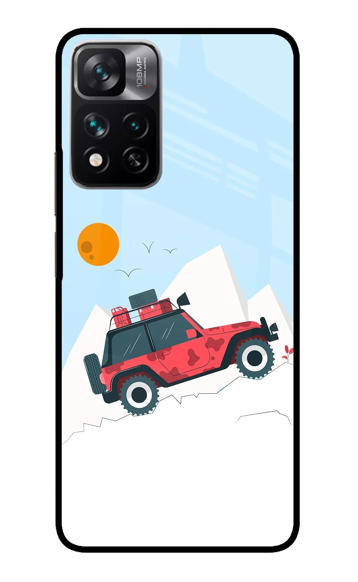Mountain Trail Beast Redmi Note 13 Pro 5G Glass Case