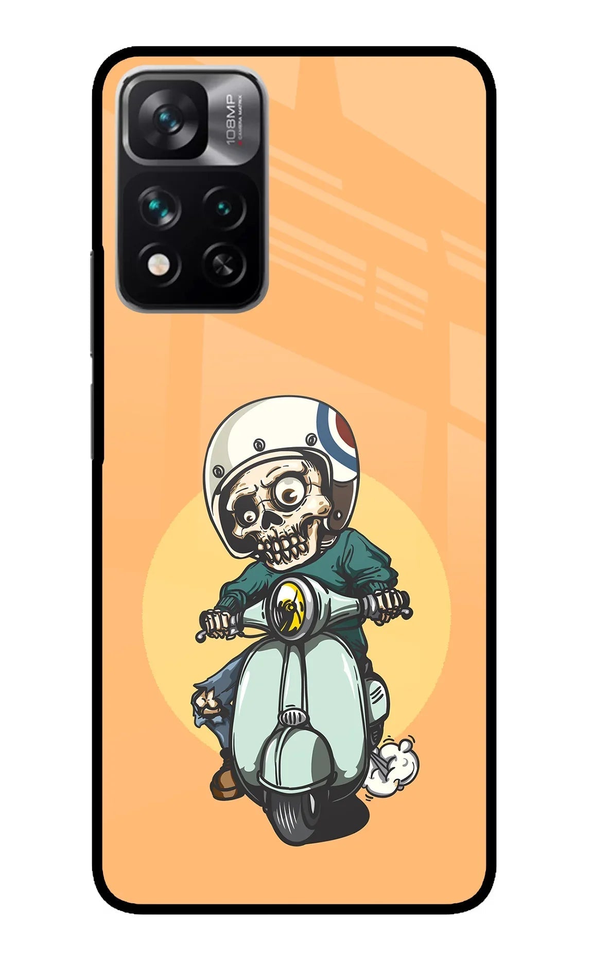 Undead Biker Redmi Note 13 Pro 5G Glass Case