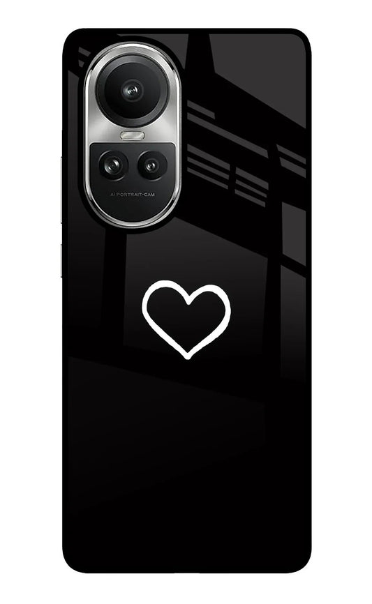 Heart Oppo Reno10 5G/10 Pro 5G Back Cover