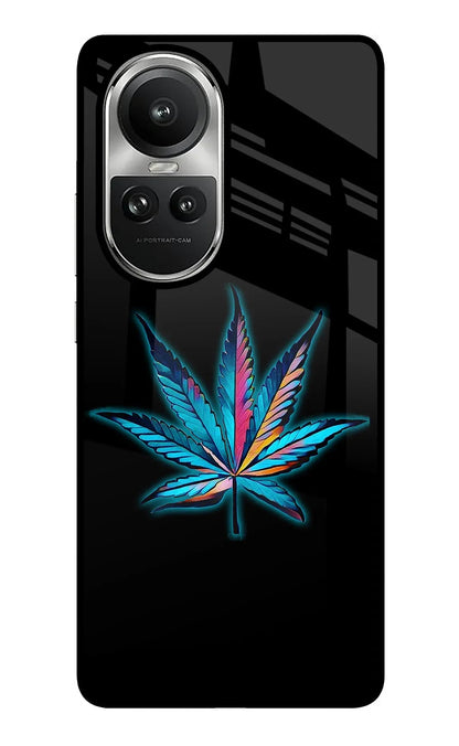 Weed Oppo Reno10 5G/10 Pro 5G Back Cover