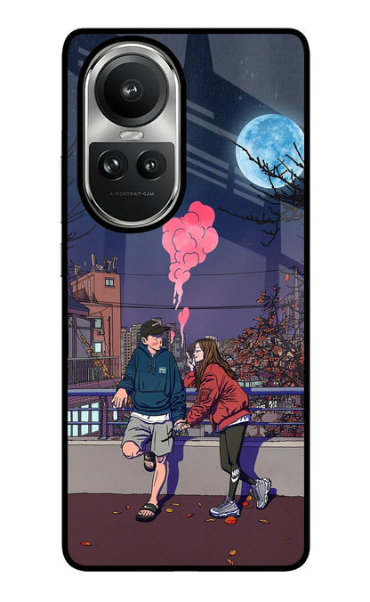 Chilling Couple Oppo Reno10 5G/10 Pro 5G Back Cover