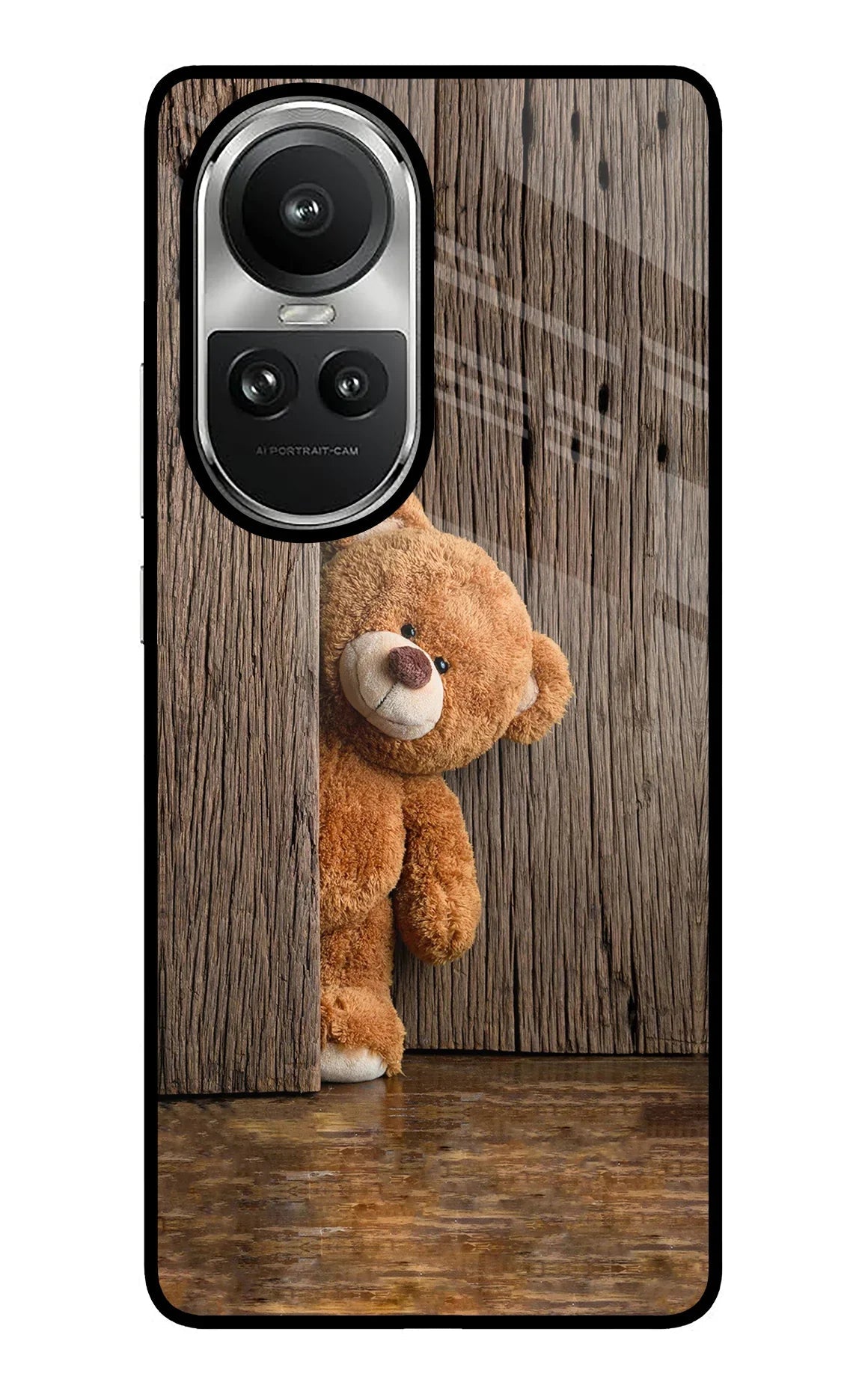 Teddy Wooden Oppo Reno10 5G/10 Pro 5G Back Cover