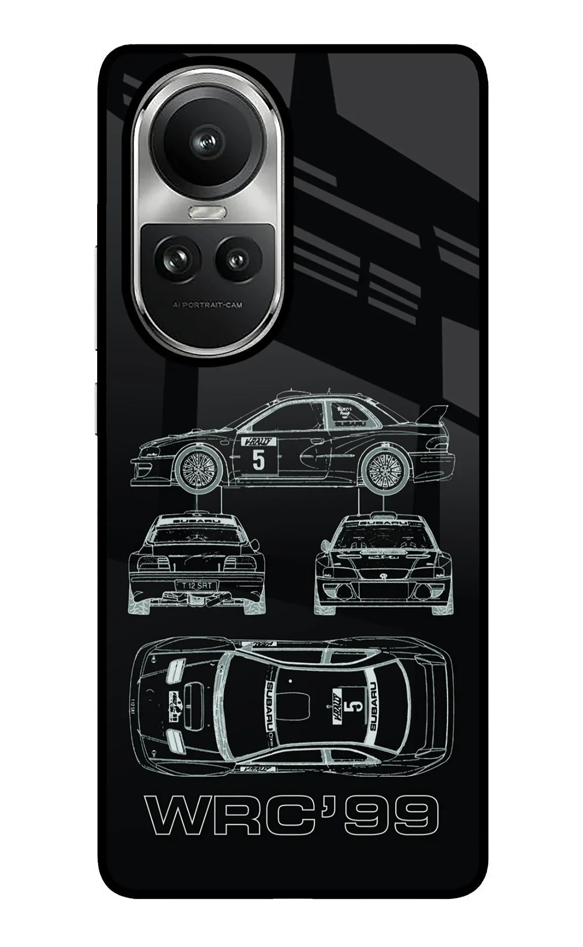 WRC'99 Oppo Reno10 5G/10 Pro 5G Glass Case