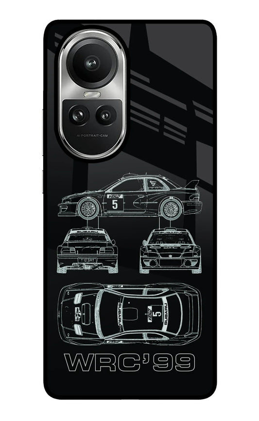 WRC'99 Oppo Reno10 5G/10 Pro 5G Glass Case