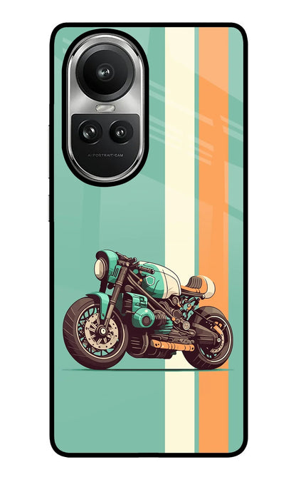 Striped Moto Drift Oppo Reno10 5G/10 Pro 5G Back Cover