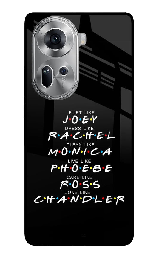 FRIENDS Character Oppo Reno11 Back Cover