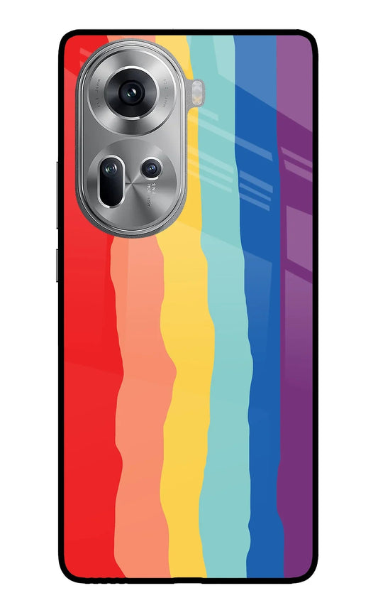 Rainbow Oppo Reno11 Back Cover