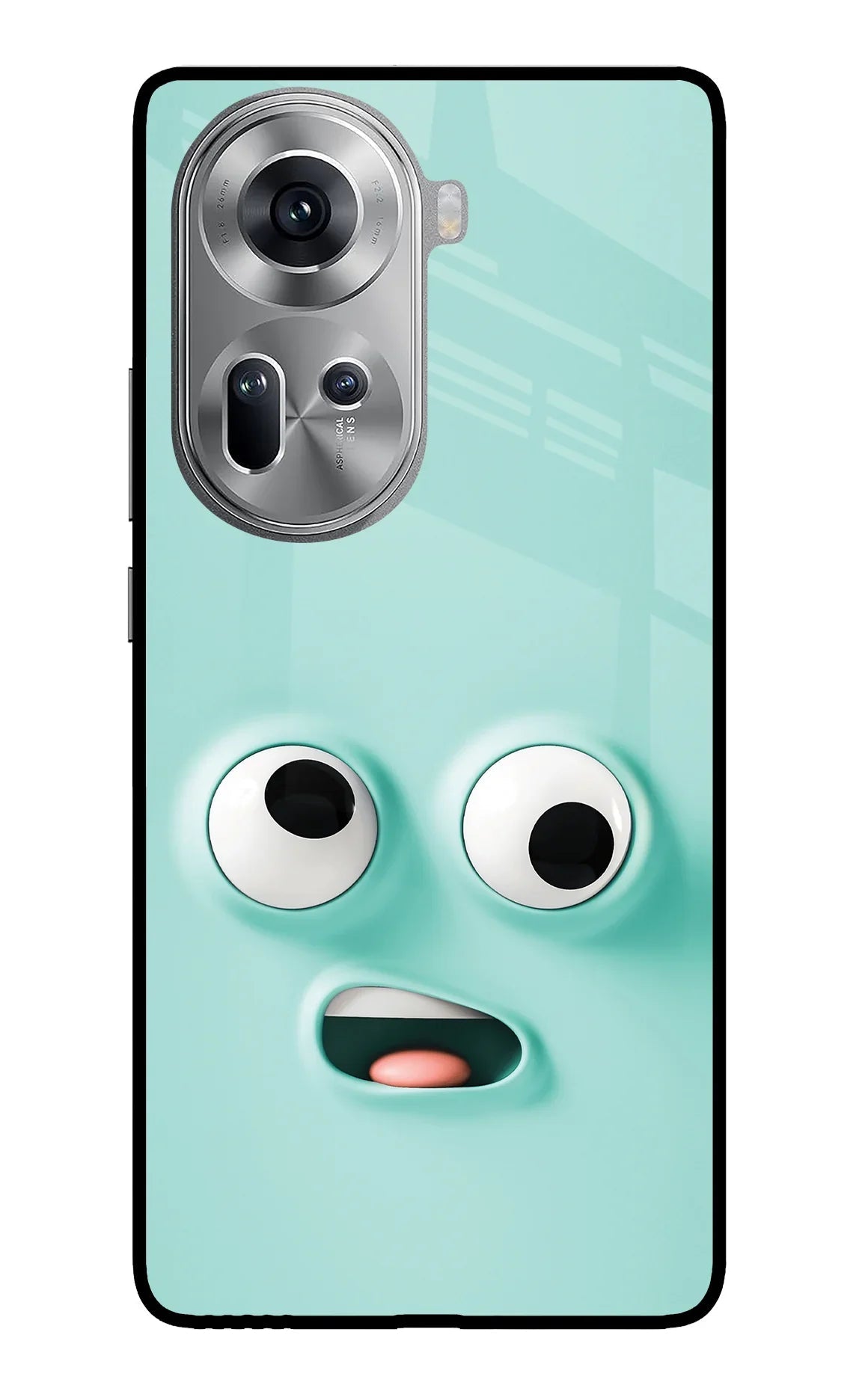 Funny Cartoon Oppo Reno11 Back Cover