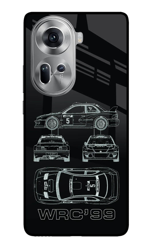 WRC'99 Oppo Reno11 Glass Case