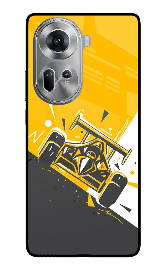 Track King Oppo Reno11 Glass Case