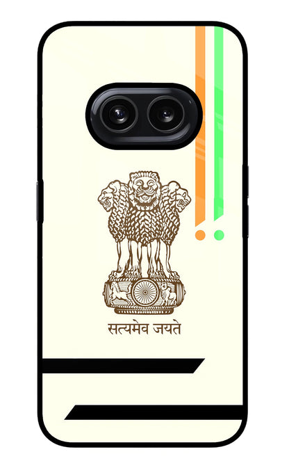 Satyamev Jayate Brown Logo Nothing Phone 2A Back Cover