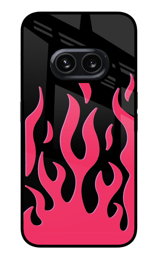 Fire Flames Nothing Phone 2A Back Cover