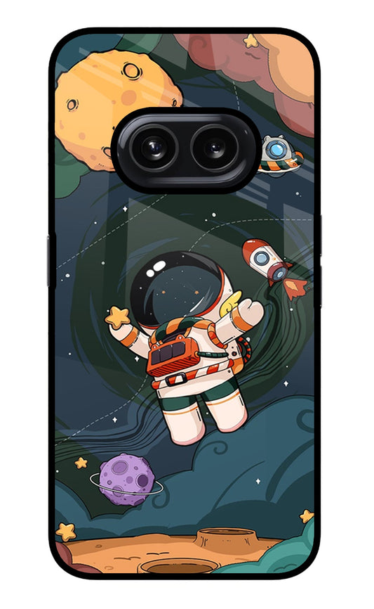 Cartoon Astronaut Nothing Phone 2A Back Cover
