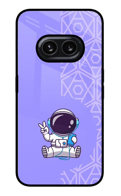 Cute Astronaut Chilling Nothing Phone 2A Back Cover
