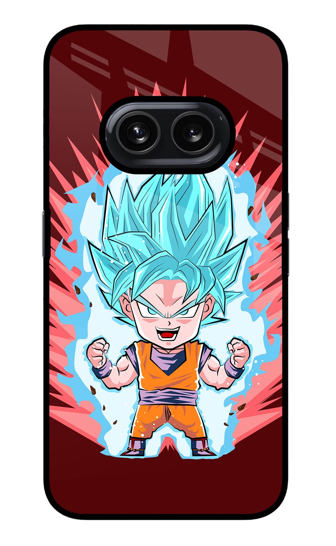 Goku Little Nothing Phone 2A Glass Case
