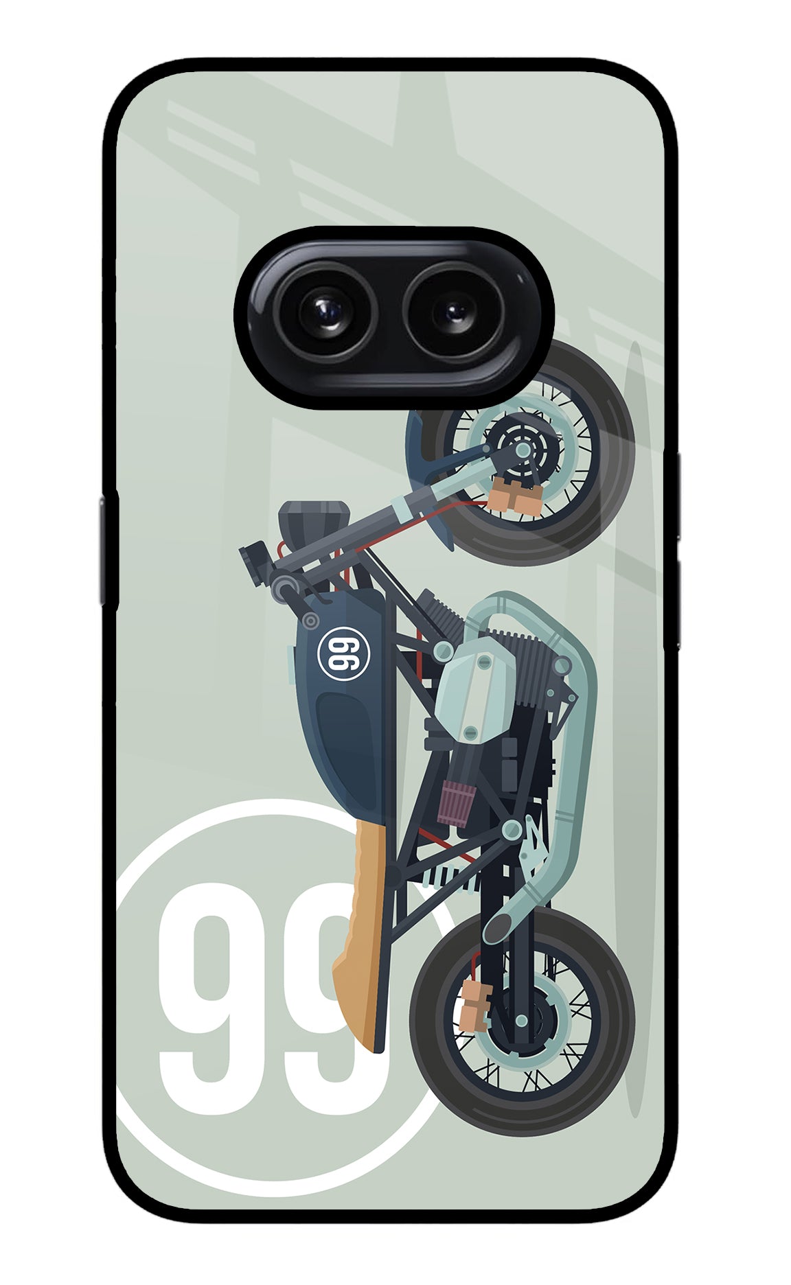 Classic Cafe Racer 99 Nothing Phone 2A Back Cover