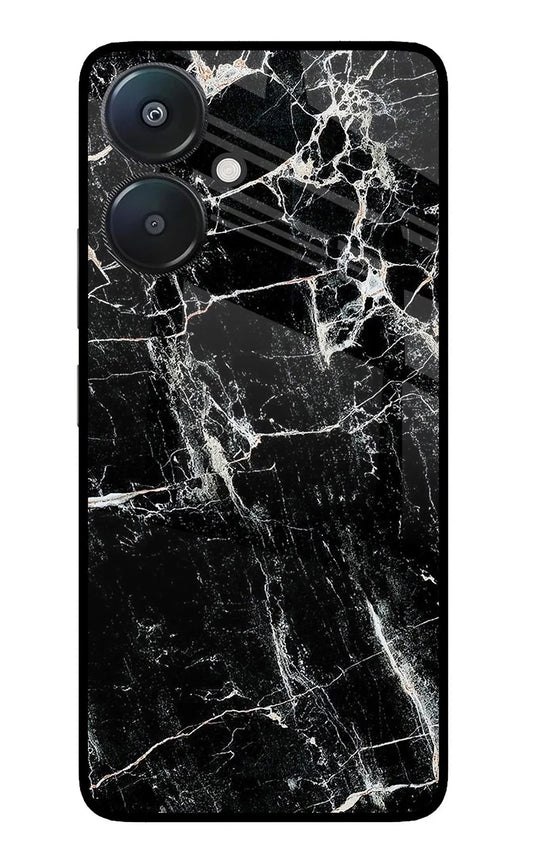 Black Marble Texture Redmi 13C 5G Back Cover