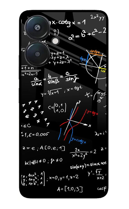 Mathematics Formula Redmi 13C 5G Back Cover