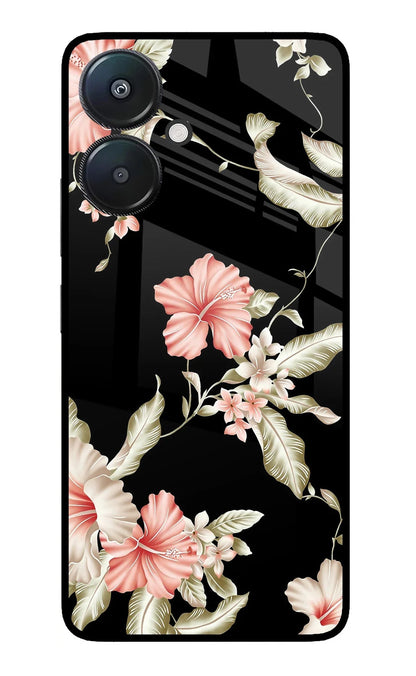 Flowers Redmi 13C 5G Back Cover